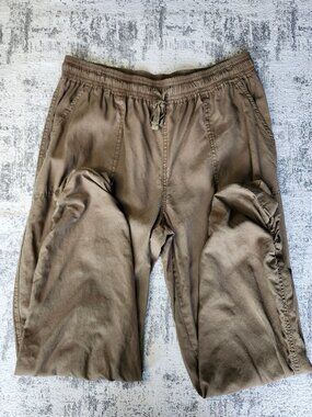 NWT Thread & Supply Cargo Joggers Olive Green Tencel Pants